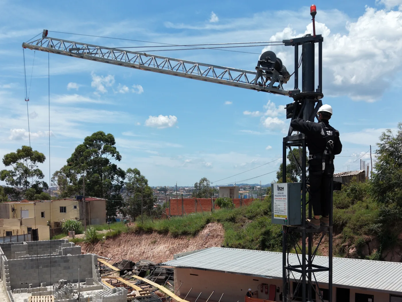 Gruas de Pequeno Porte
